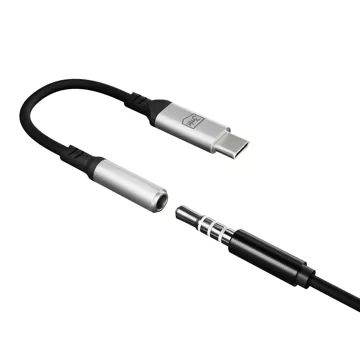 Accessories - 3mk Adapter USB-C - Jack 3,5 mm