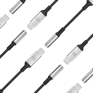 Accessories - 3mk Adapter USB-C - Jack 3,5 mm