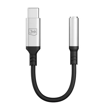 Accessories - 3mk Adapter USB-C - Jack 3,5 mm