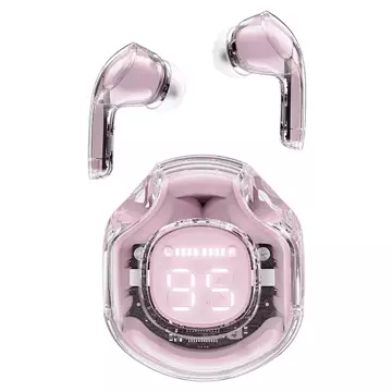 Acefast T8 Bluetooth TWS wireless headphones pink