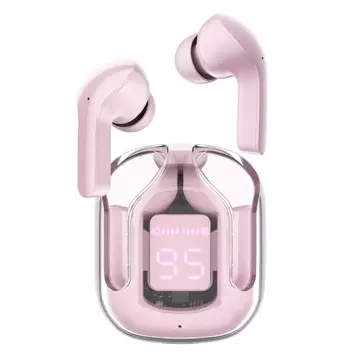 Acefast TWS Bluetooth in-ear wireless headphones pink (T6 pink lotus)