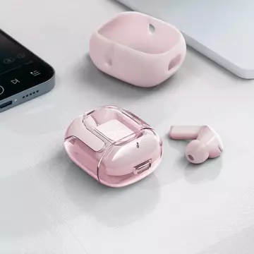 Acefast TWS Bluetooth in-ear wireless headphones pink (T6 pink lotus)