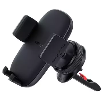 Acefast car phone holder for the cockpit and ventilation grill black (D5 black)