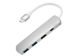 Adapter hub WiWU T3 4in1 USB-C - 2x USB HDMI 4K Type C silver