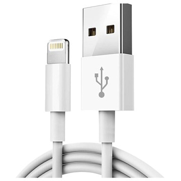 Alogy 100cm USB to Lightning Cable White