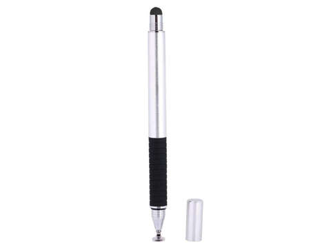 Alogy 2-in-1 Capacitive Stylus for Tablet Phone Screen Silver