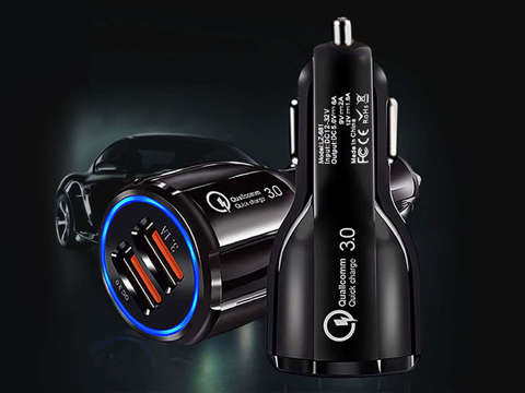 Alogy 2x USB 3.1A QC 3.0 18W fast car charger