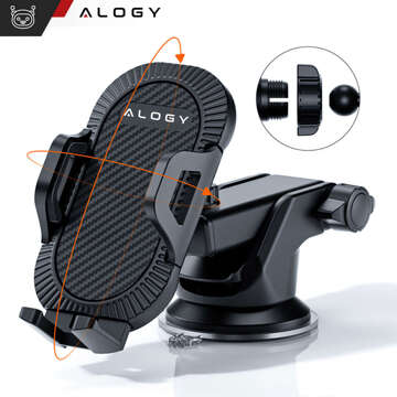 Alogy 3-in-1 car phone holder for the windshield, dashboard grille, cockpit Organizer