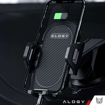 Alogy 3-in-1 car phone holder for the windshield, dashboard grille, cockpit Organizer