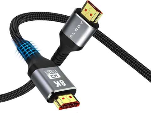 Alogy 8K 60Hz 48GBps 3m HDMI 2.1 Cable Black