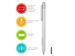 Alogy Active Surface 3 Pro 6 7 ME-MPP303 Precision Stylus Pen Silver