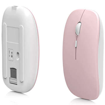 Alogy Bluetooth 5.0 Mouse wireless mouse for laptop tablet 2.4GHZ Pink