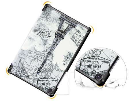 Alogy Book Cover for Galaxy Tab S5e 10.5 2019 Eiffel Tower