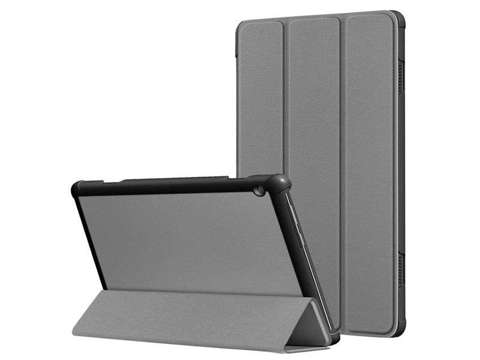 Alogy Book Cover for Lenovo Tab M10 10.1 TB-X605 Gray Glass