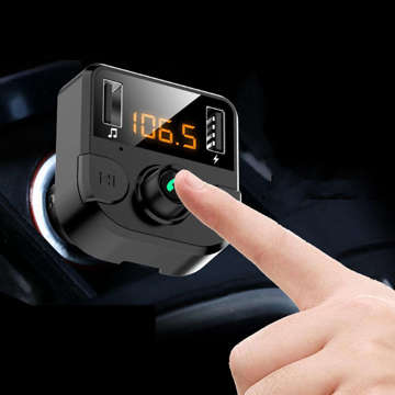 Alogy Car Charger Bluetooth 5.0 FM Transmitter USB 2.0 Memory Stick