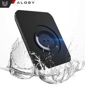 Alogy Carbon car phone holder up to 6.8 inches GPS for dashboard Black