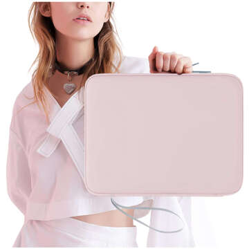 Alogy Carry Case Pouch Tablet Pouch Slider up to 12.9 inch Pink