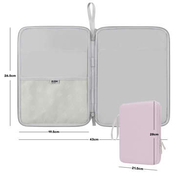 Alogy Carry Case Pouch Tablet Pouch Slider up to 12.9 inch Pink