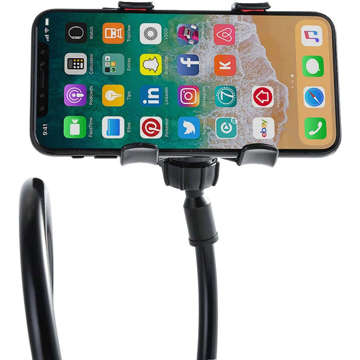 Alogy Flex Holder with Desk Clip Flexible Tripod Universal phone holder / Black