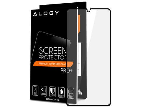 Alogy Glass Full Glue case friendly for Samsung Galaxy A42 5G Black