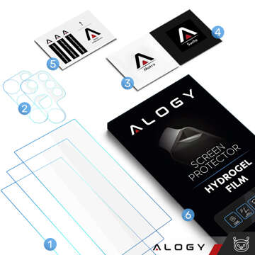 Alogy Glass Pack 3x Tempered Glass Screen Protector 9h Lens Glass for Samsung Galaxy S23 Plus Glass Set