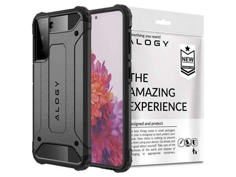Alogy Hard Armor case for Samsung Galaxy S21 Plus gray