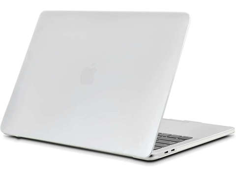 Alogy Hard Case Matt for Apple MacBook Pro 13 M1 2021 White Foil Keyboard Overlay