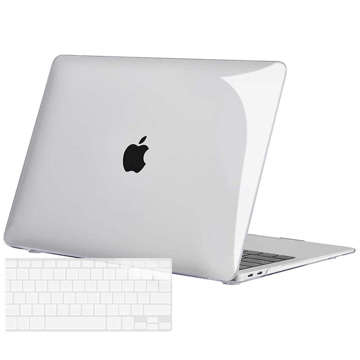 Alogy Hard Case for Apple MacBook Air 13 M1 2021 Transparent Keyboard Overlay