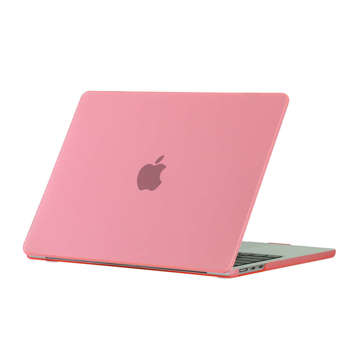 Alogy Hard Case for Apple Macbook Air 13 2022 M2 Matte Pink Bag up to 15.6"