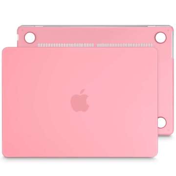 Alogy Hard Case for Apple Macbook Air 13 2022 M2 Matte Pink Bag up to 15.6"