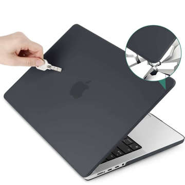 Alogy Hard Case for Apple Macbook Pro 14 2021 A2442 Matte Black