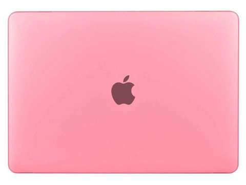 Alogy Hard Case mat neoprene bag for MacBook Air 2018 13 pink