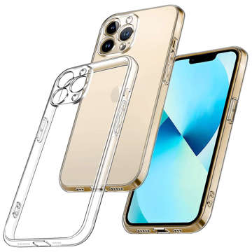 Alogy Hybrid Case with Camera Cover for Apple iPhone 12 Pro Transparent