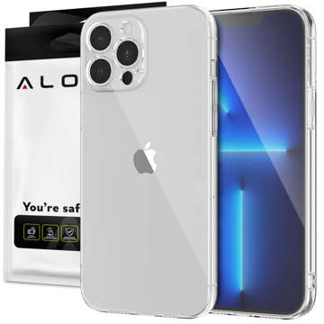 Alogy Hybrid Case with Camera Cover for Apple iPhone 12 Pro Transparent