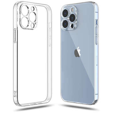 Alogy Hybrid Case with Camera Cover for Apple iPhone 12 Pro Transparent