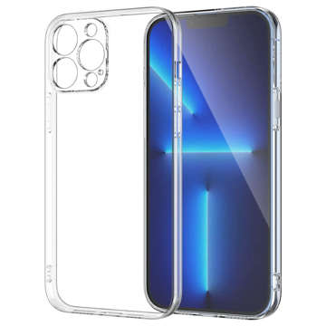 Alogy Hybrid Case with Camera Cover for Apple iPhone 12 Pro Transparent