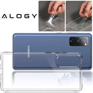 Alogy Hybrid Clear Case Protective Cover for Samsung Galaxy S20 FE / S20 FE 5G Transparent