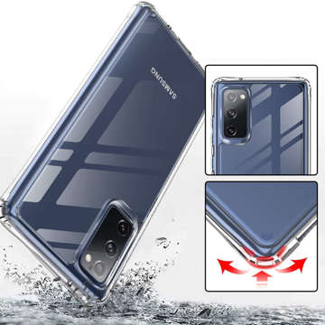 Alogy Hybrid Clear Case Protective Cover for Samsung Galaxy S20 FE / S20 FE 5G Transparent