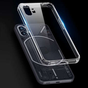 Alogy Hybrid Clear Case for Nothing Phone 1 Clear Glass