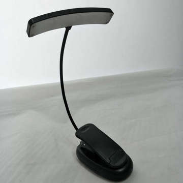 Alogy LED Desk Lamp with Rechargeable Reading Clip Black