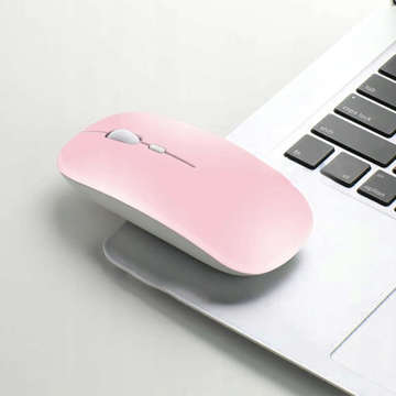 Alogy Mouse Bluetooth wireless computer mouse for laptop tablet Pink