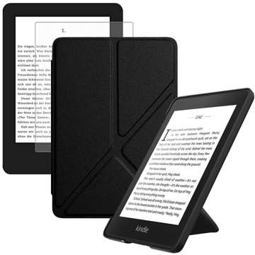 Alogy Origami Case for Kindle Paperwhite 4 Black Glass