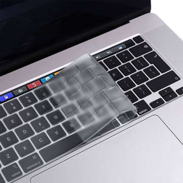 Alogy Protective Cover Keyboard Cover for Apple Macbook Pro 13/ Pro 16 Transparent