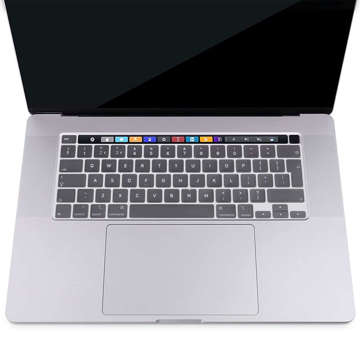 Alogy Protective Cover Keyboard Cover for Apple Macbook Pro 13/ Pro 16 Transparent