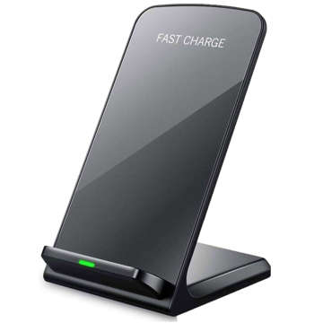 Alogy Qi Stand Charger induction wireless charger for phone stand charging station 15W Black