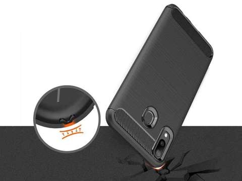 Alogy Rugged Armor Case for Samsung Galaxy M20 Black Alogy Protective Film