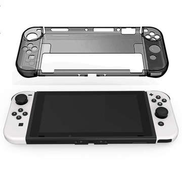 Alogy Rugged Shockproof Protective Case for Nintendo Switch OLED Black