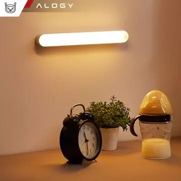 Alogy Sensor Lamp Night Light with Motion Sensor 26cm Magnetic Desk Cabinet Lamp White