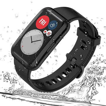 Alogy Silicone TPU Case for Huawei Watch Fit Black