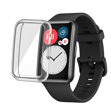 Alogy Silicone TPU Case for Huawei Watch Fit Transparent